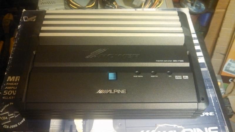 Alpine IVA-D310 and MRA-F355 Theater amp (built in baby PXA-H701) - Car