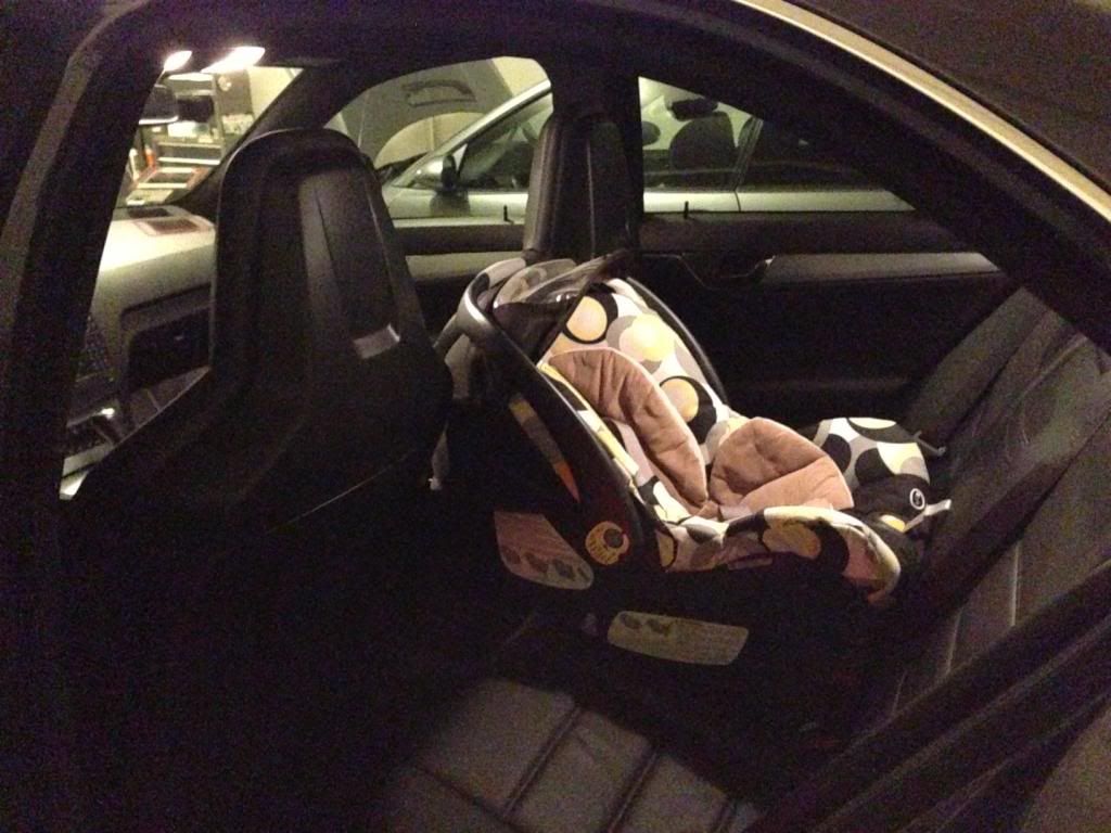 Mercedes clk baby car seat #3