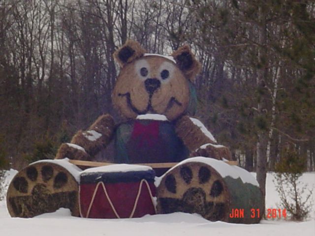 Fun With Hay Bales!! - Homesteading Questions