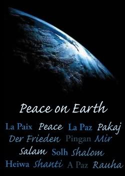 peace on earth languages