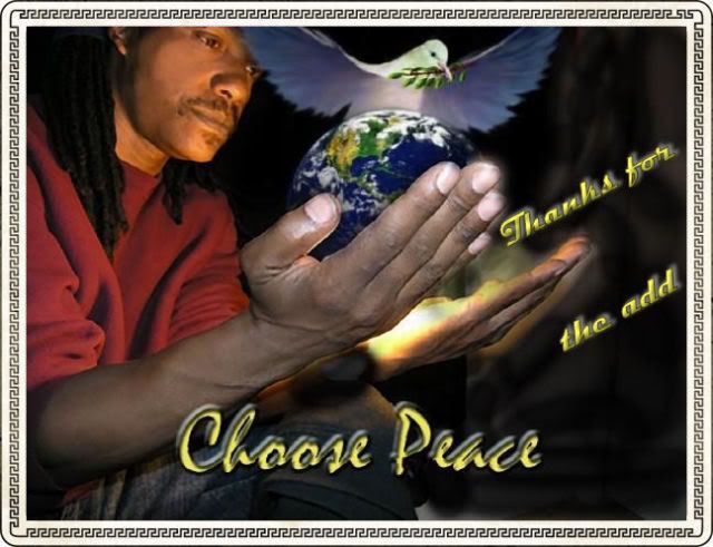 choose peace thanks