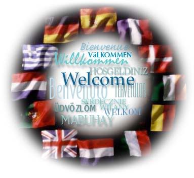 welcome languages wreath