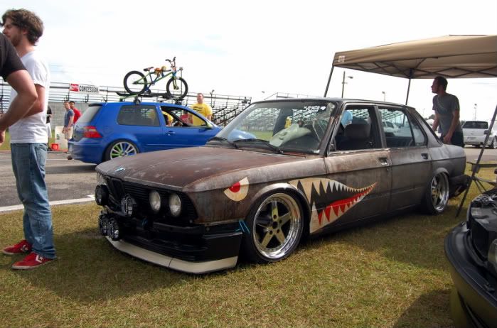 StanceWorks their BMW 750 was my fav car there 
