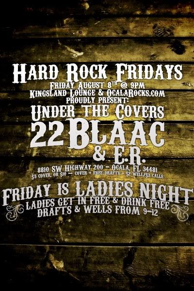 Kingsland Lounge - Friday, August 8th @ 9:00PM