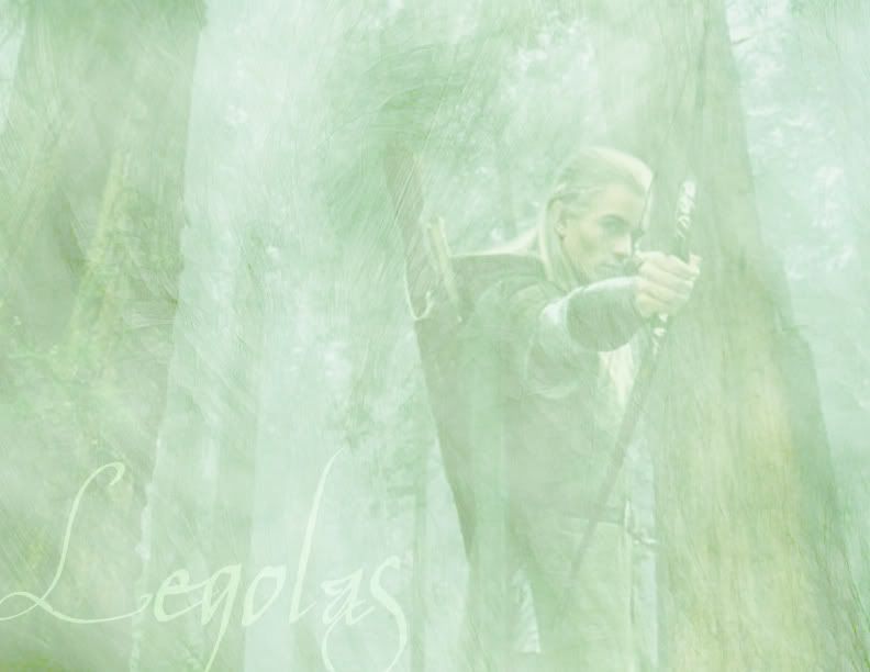 legolas wallpaper. A Legolas Wallpaper :)