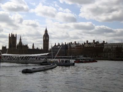 Big Ben Tamise Londres