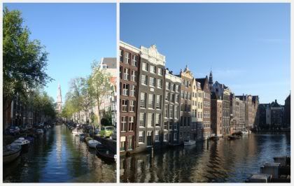 Amsterdam Pays-Bas canaux