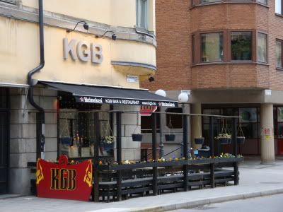 Suède Suede Stockholm Bar KGB Russe Russie Soviétique