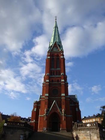 Suède Suede Stockholm Sankt Johannes Kyrka Eglise Saint