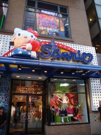 New York USA NY Times Square Boutique Sanrio Hello Kitty