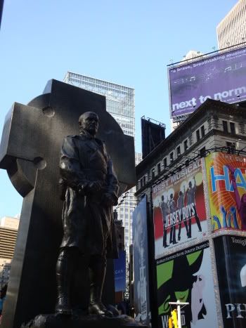 New York USA NY Times Square Duffy Square