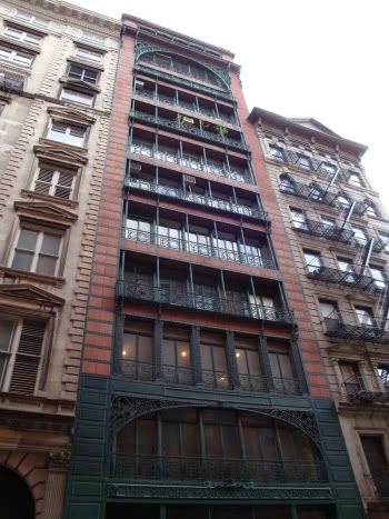 New York NY Manhattan Soho Spring Prince Street Little Singer Building Ernest Flagg