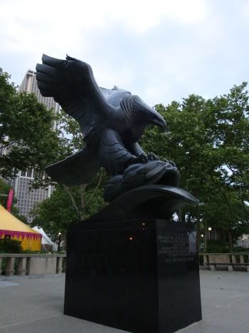 New York NY Manhattan Battery Park Memorial Aigle