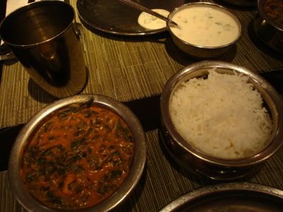 NY New York Manhattan Pongal Restaurant Indien Vegetarien Resto Inde Raita Raitha Palak Paneer