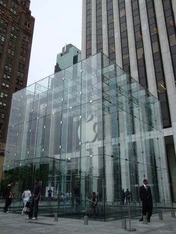 New York NY Manhattan Apple Store Magasin Bulle
