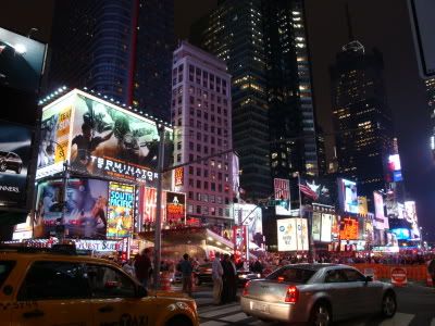 New York NY Manhattan Times Square Nuit