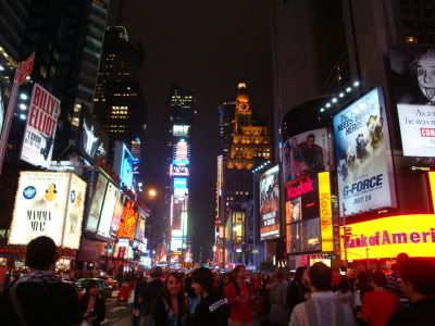 New York NY Manhattan Times Square Nuit