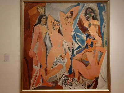 New York NY Manhattan USA MOMA Museum of Modern Art Musée Art Contemporain Picasso Demoiselles d'Avignon