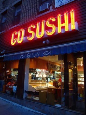 New York NY Manhattan USA Go sushi japon bento box saumon teriyaki