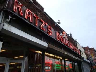 New York NY Manhattan USA Katzs Katz Delicatessen Pastrami Sandwich Quand Harry Rencontre Sally