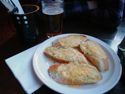 Garlic Bread Cheese Pub Londres