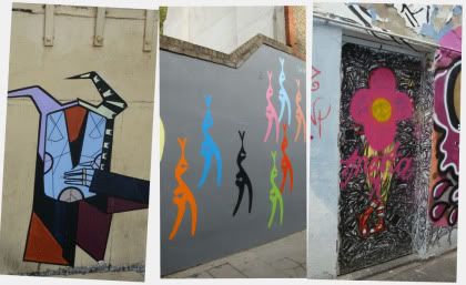 Angleterre Londres London Brick Lane Street Art Graffiti Art de Rue Tag Tags Pochoirs