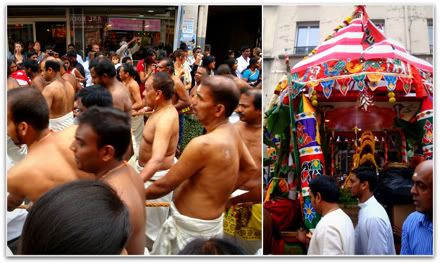 fete ganesh ganesha paris la chapelle 2010 defile hindou hindouisme hindouiste char homme