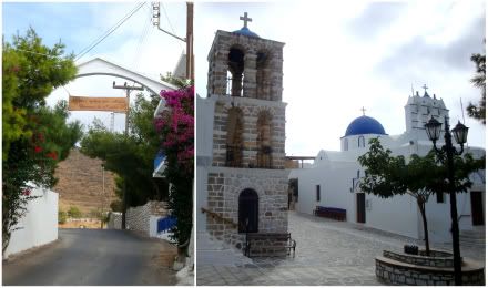 Paros – Village de Kostos  grece cyclades paros village kostos