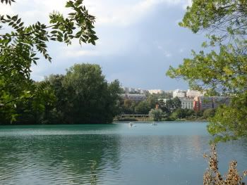 Lyon Lac Etang Parc Tete d'Or