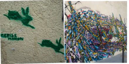 lyon street art tag graf graffiti taggeur graffeur artiste pente croix rousse