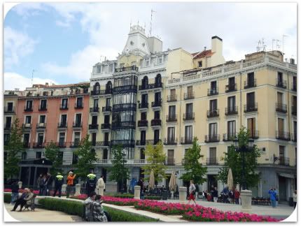 Madrid Espagne Plaza Place de Oriente Orient
