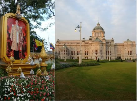 parlement Ananda Samakhom Throne Hall assemblee nationale photo roi Bhumibol Adulyadej autel gloire Aena blog voyage thailande bangkok