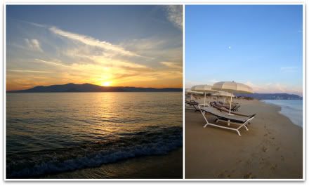 grece naxos cyclades plage plaka coucher soleil sable blanc fin paradis aena