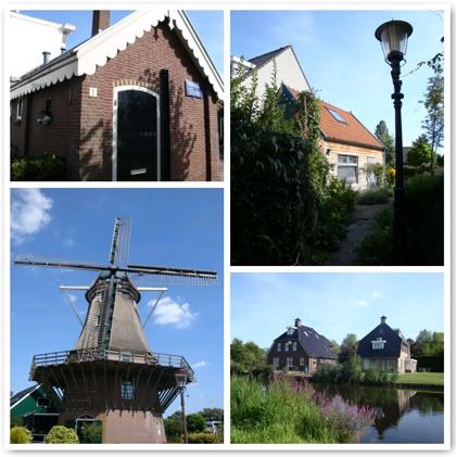 Amsterdam Pays Bas Sloten village moulin van
