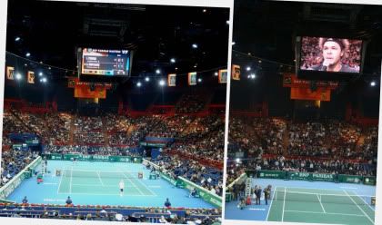 Masters Paris Bercy BNP Paribas POPB Palais Omnisport Tennis Tournoi Jo Wilfried Tsonga Albert Montanes