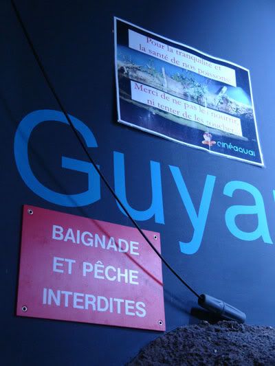 cineaqua aquarium paris baignade peche toucher interdit