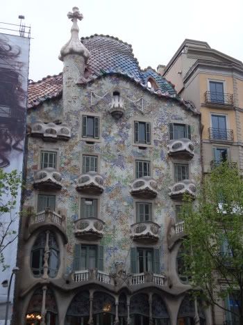 Antoni Gaudi Casa Batllo Pomme Discorde Barcelone Barcelona