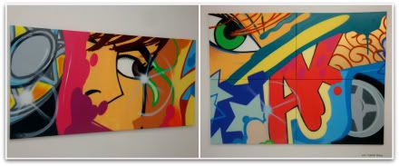 expo exposition art urbain 2 addict galerie john matos crash tag graffiti toile