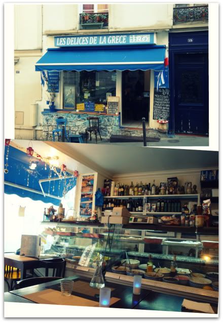 les delices de la grece restaurant traiteur montmartre abesses rue andre barsacq grec grecque specialite paris