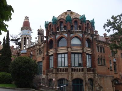  Barcelone Barcelona Hôpital Santa Creu i Sant Pau Domènech i Montaner 