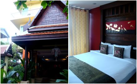hotel thewet lamphu tree house chambre ou loger Aena blog voyage thailande bangkok