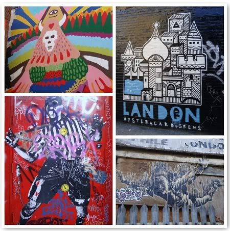 London Londres Tag street art Shoreditch Brick Lane East Spitalfields artistres graf graffiti pochoirs arbitre oyster