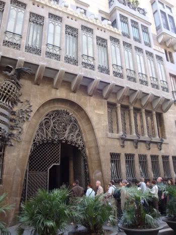 Barcelone Barcelona Palais Güell Guell Gaudi