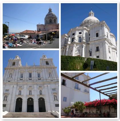 Portugal Lisbonne Alfama Pantheon Monastere Feira da Ladra Marche Puces