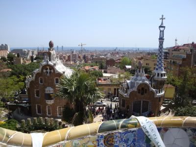 Barcelone Barcelona Parc Guell Güell Gaudi