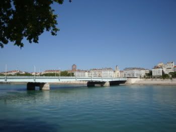 lyon quai rhone vue