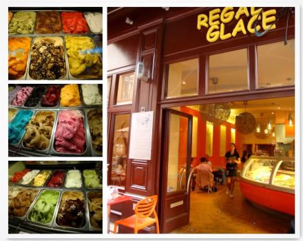 lyon resto restaurant rue merciere glacier glace boule cornet regal parfum variete schtroumpf malabar violette speculoos vitrine