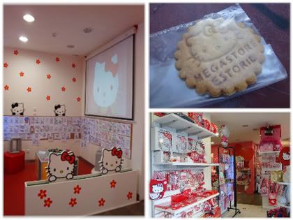 Portugal Lisbonne Estoril Megastore Sanrio Hello Kitty Magasin Shopping Biscuit