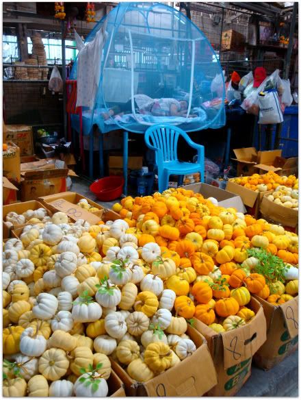 bangkok thailande Pak Khlong Talat legumes marche market vegetable