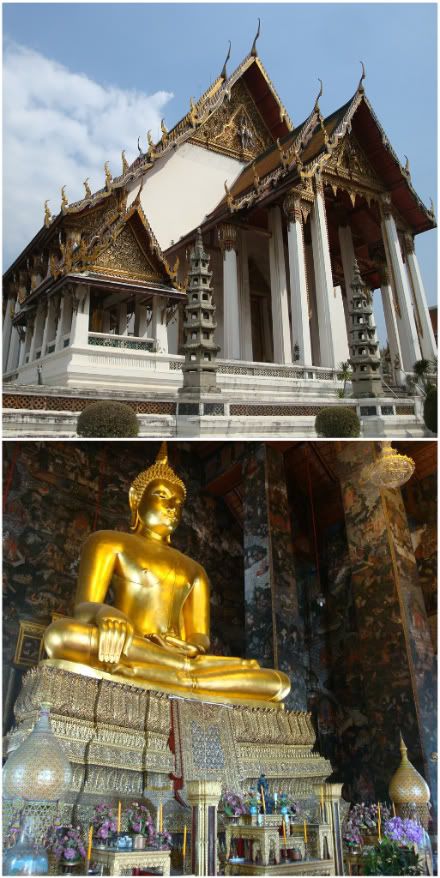 Wat Suthat Thepwararam temple bouddha Aena blog voyage thailande bangkok